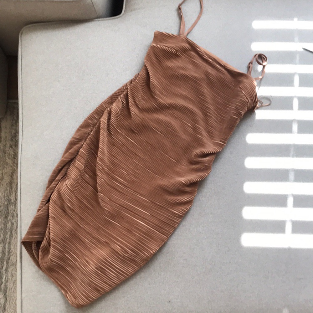 NWT COPPER DRESS - UK 10